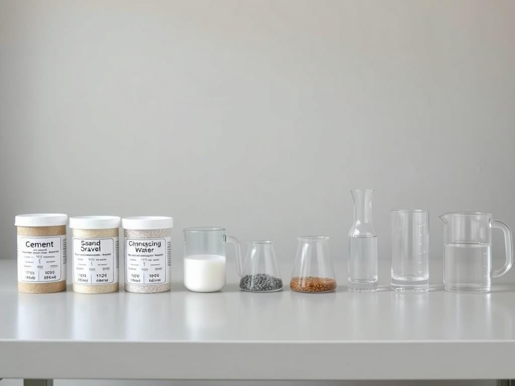 beton karışım oranları