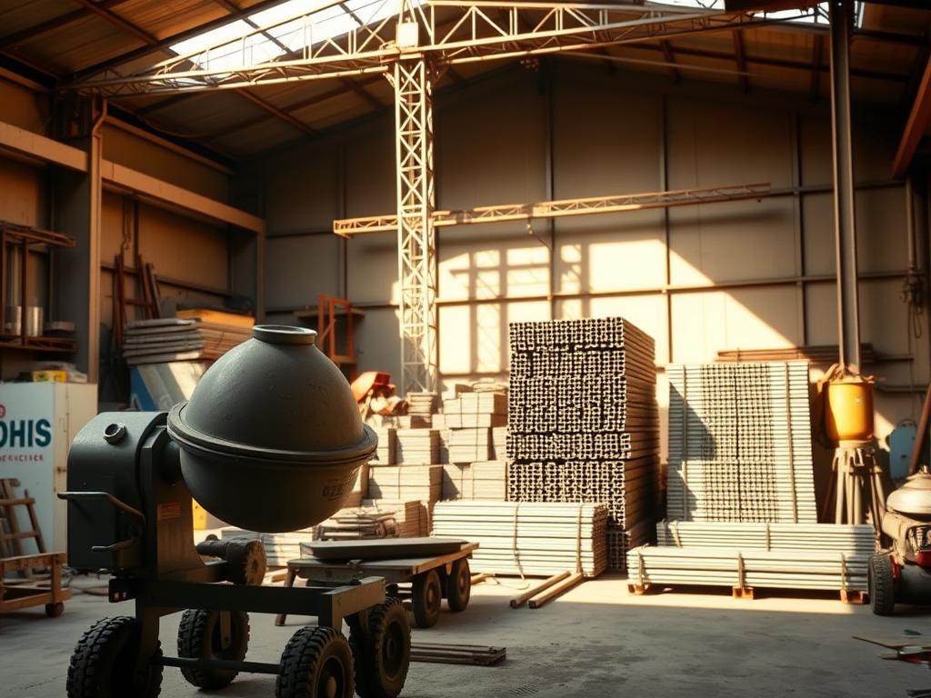beton yapım ekipmanları